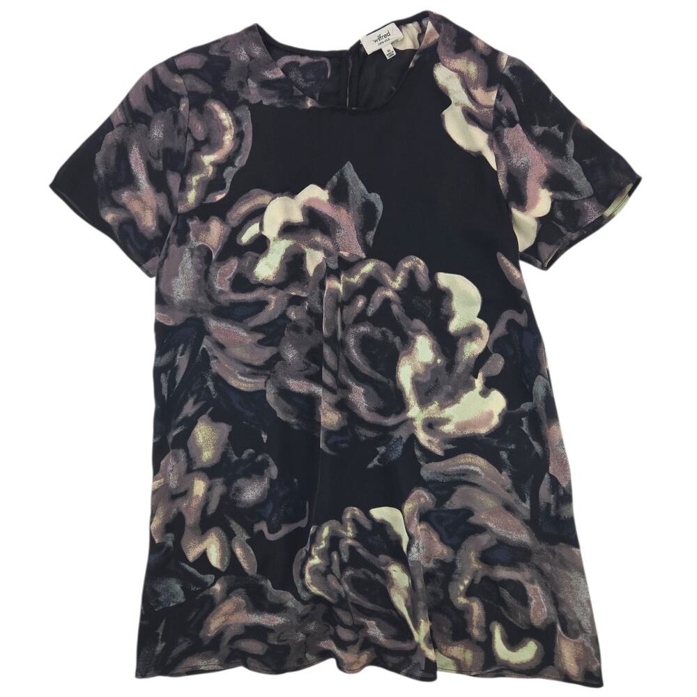 Artizia Wilfred | 100% Silk Cypres Blouse w/Keyhole Back | Size XS